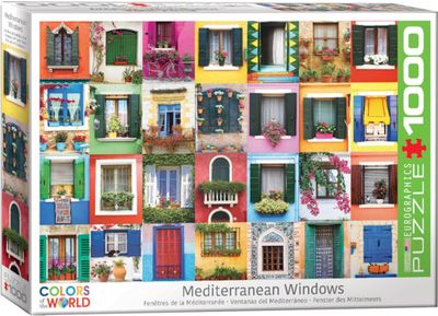 Eurographics Mediterranean Windows 1000 piece