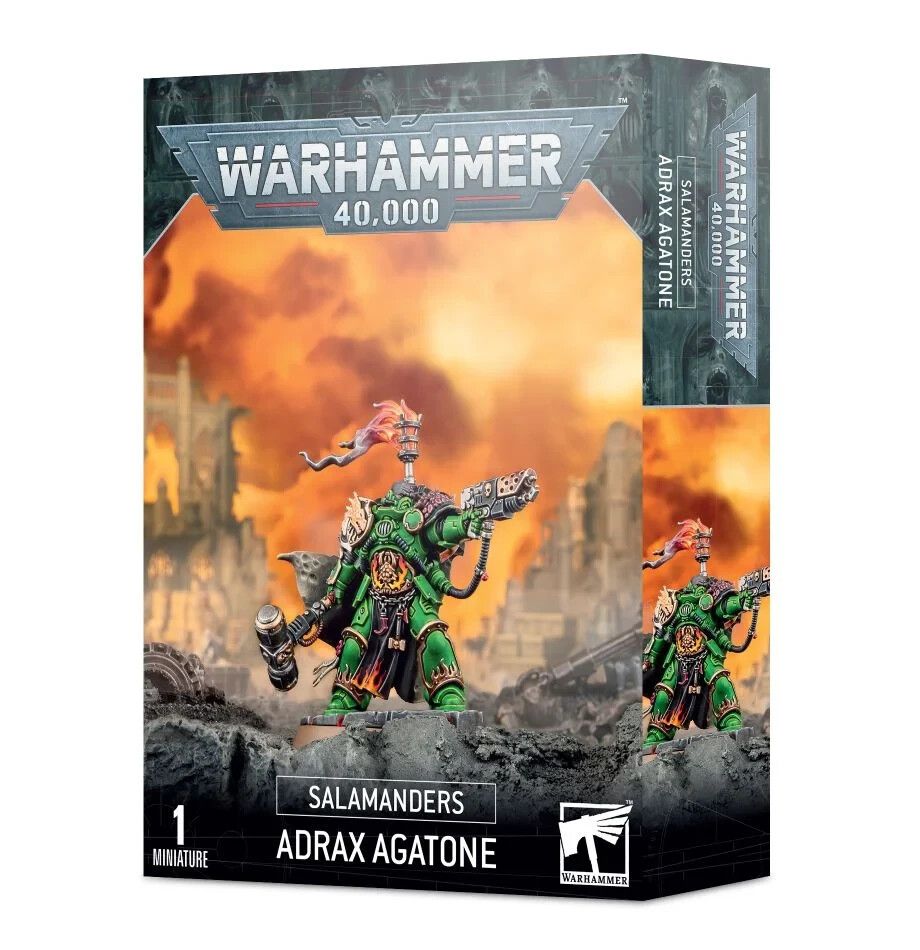 Warhammer 40K Salamanders Adrax Agatone