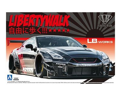 Aoshima 1/24 LB Works R35 GT-R Type 2 Version 2