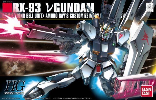 Bandai 1/144 HGUC RX-93 Nu Gundam No 86