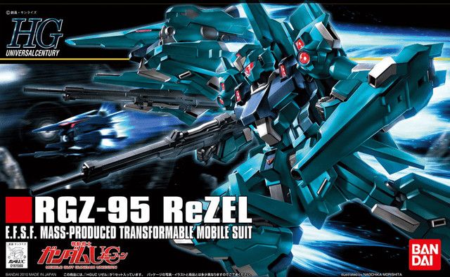 Bandai 1/144 HGUC 1/144 Gundam UC ReZel No 103