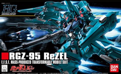 Bandai 1/144 HGUC 1/144 Gundam UC ReZel No 103