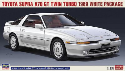Hasegawa 1/24 1989 Toyota Supra A70 GT Twin Turbo White