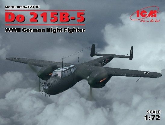 ICM Models 1/72 WWII German Do215B5 Night Fighter
