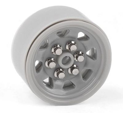 RC4WD 0.7in OEM Plastic Beadlock Wheels Grey 4pc