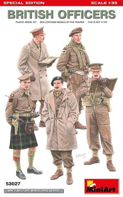 Miniart 1/35 British Officers Special Edition
