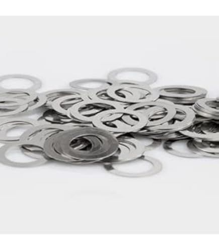 3 Racing 0.1/0.2/0.3 10mm Stainless Steel Shim Spacer 30pc