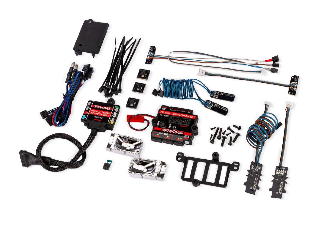 Traxxas 1988 Nissan Pathfinder Pro Scale LED Light Complete Set