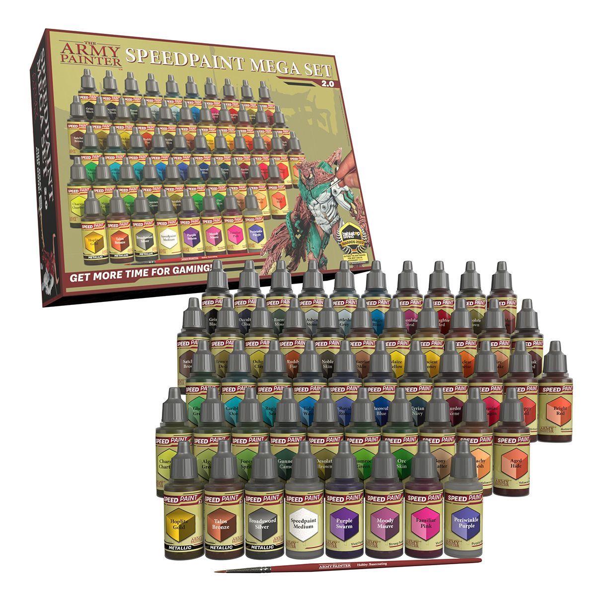 Army Painter Speedpaint Mega Set 2.0+ 45pc