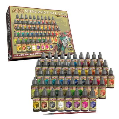 Army Painter Speedpaint Mega Set 2.0+ 45pc