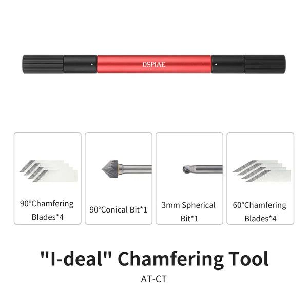 DSPIAE AT-CT Plastic Chamfering Tool