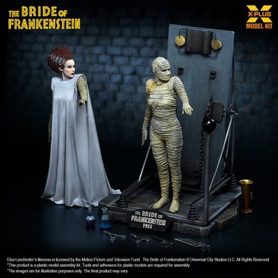 X-Plus 1/8 The Bride of Frankenstein Plastic Model Kit