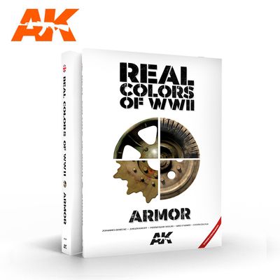AK Interactive Real Colours of WWII Armor Book 2nd Extended and Updated Version