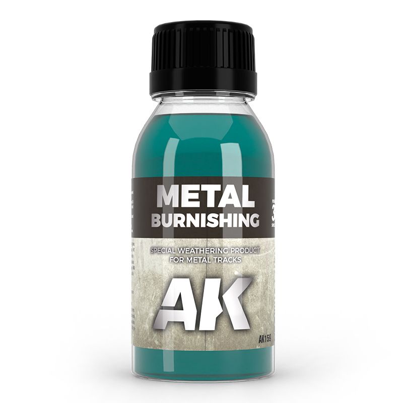 AK Interactive Metal Burnishing Fluid 100ml
