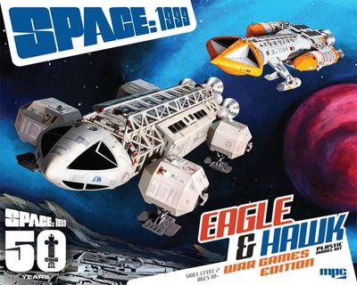 MPC 1/72 Space 1999 Eagle and Hawk 50th Anniversary War Games Edition