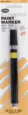 Testors Yellow Paint Marker Carded