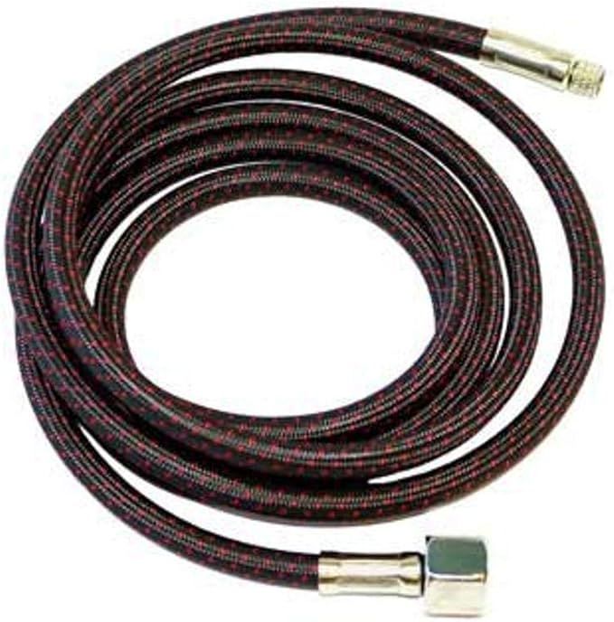 Paasche A-1/8x10ft Braided Air Hose with Couplings