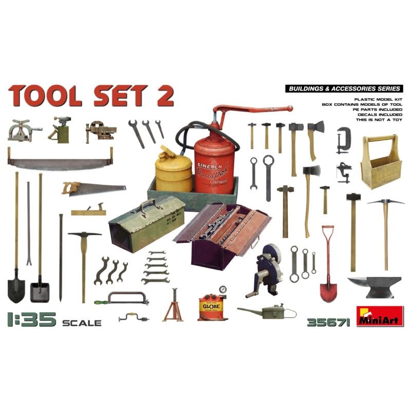 MiniArt 1/35 Tool Set 2 New Tooling