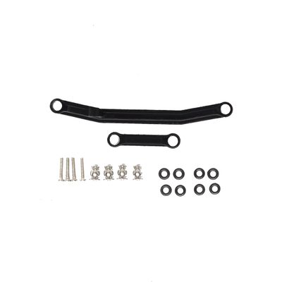Nexx Racing SCX24 CNC Aluminium Steering Link Front Axle Set Black