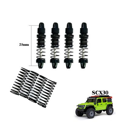 Nexx Racing SCX30 25mm Oil Shock Black 4pc