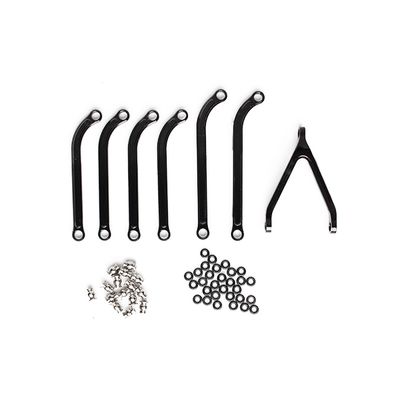 Nexx Racing SCX24 Aluminum High Clearance Link Set Black