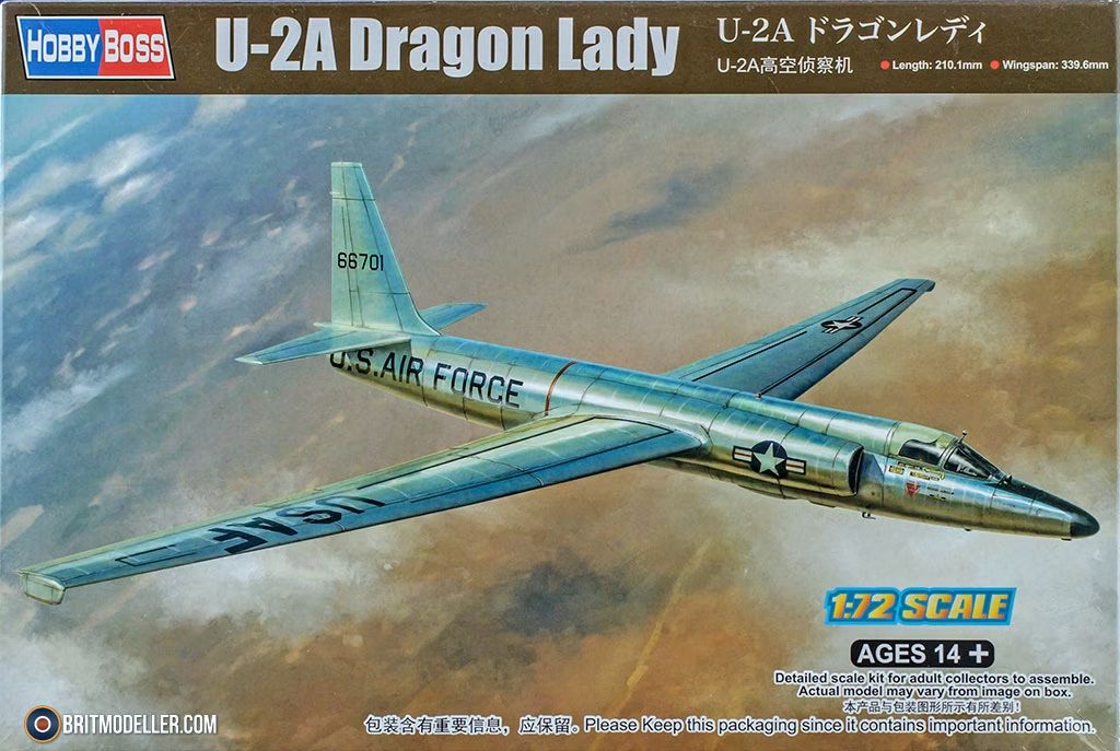Hobby Boss 1/72 U-2A Dragon Lady