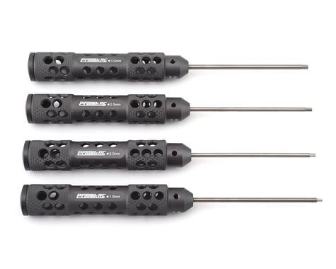 ProTek RC TruTorque SL 1.5/2.0/2.5/3.0mm Metric Hex Driver Set 4pc