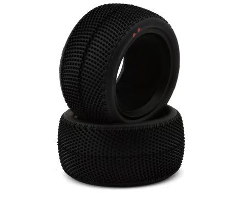 Pro-Motion Viper 2.2in 1/10 Rear LP Carpet Buggy Tire C4/Red/Soft 2pc