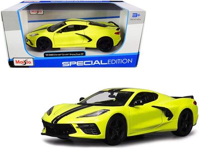 Maisto 1/24 2020 Chevrolet Corvette Stingray Z51 Yellow Special Edition