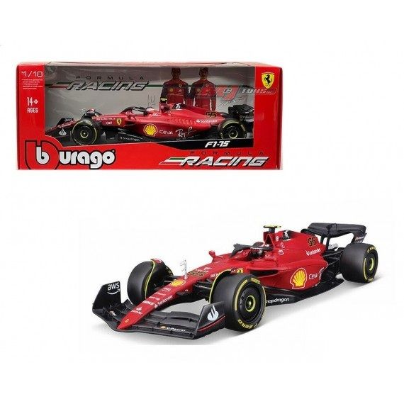 Bburago 1/18 SFR Ferrari 2022 Season Car Sainz No 55
