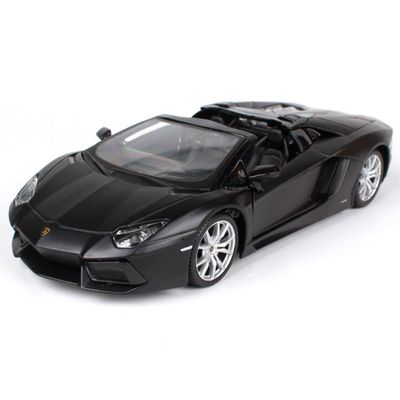 Maisto 1/24 Lamborghini Aventador LP 700-4 Roadster Matt Black Special Edition