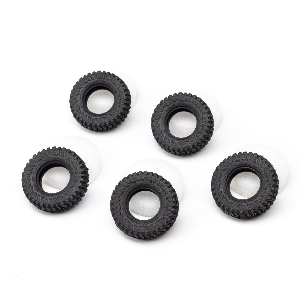 Axial M/T Baja Boss/SCX30 Tires and Foam 5pc