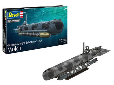 Revell 1/72 German Midget Submarine Type Molch