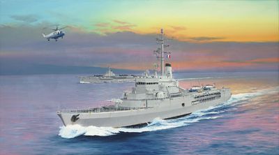 Trumpeter 1/350 1964 French Navy Helicopter Cruiser Jeanne d Arc