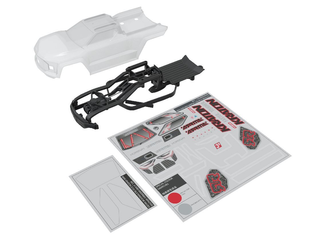 Arrma Mini KRATON Clear Body