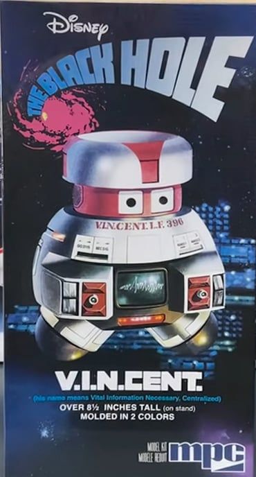 MPC 1/6 Disney The Black Hole Robot VINCENT