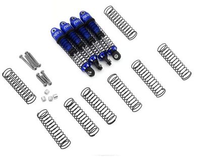 NEXX Racing Redcat MT-18 59mm Long-Travel Aluminum Oil-Filled Shocks Blue 4pc