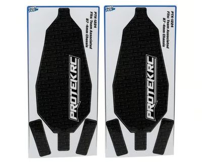 ProTek RC Team Associated B7 4mm Chassis Protectors Black 2pc