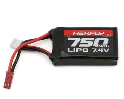 Redcat MT-18/Ascent-18 2S LiPo Battery 7.4V/750mAh with JST Connector