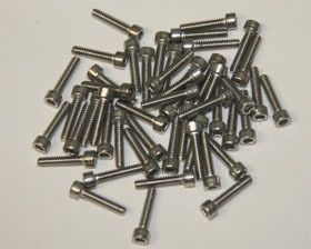 APS 3x40mm Stainless Steel Socket Hex Screws 10pc