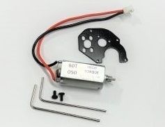 APS 80T 050 High Torque Brushed Motor with Aluminum Motor Mount Silver