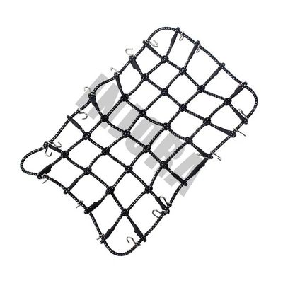 Injora RC Rock Crawler Black/Red Elastic Luggage Net Black 1pc