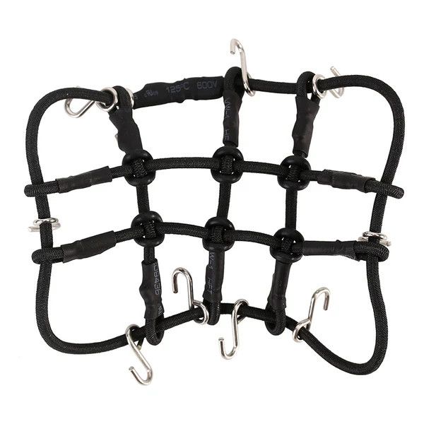Injora RC /24 1/18 RC Crawlers Mini Elastic Luggage Net Black 1pc