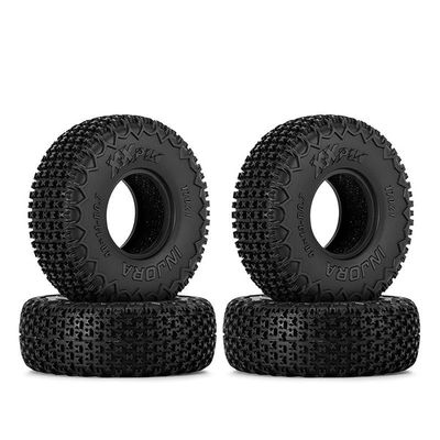 Injora RC 1/30 SCX30 T7021 0.7in 40x14mm XHX Pin Tires 4pc