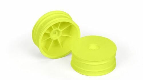 Pro-Line RB7/B6/B6D Velocity 2.2in Hex Front Wheels Yellow 2pc