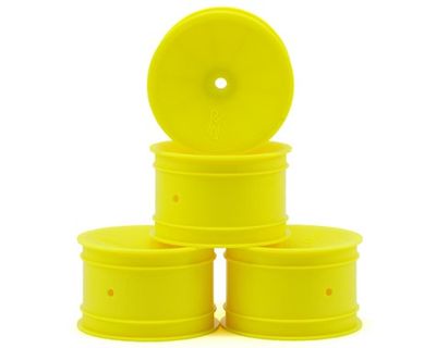 JConcepts Mono B7/B74.2/ YZ2/YZ4/XB2/XB4 /LD3/ L1R 2.2in Rear Wheel Yellow 4pc