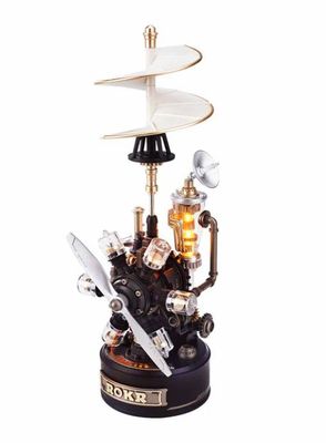 Robotime ROKR 3D Wooden Puzzle Da Vinci Helicopter Mechanical DIY 154 piece