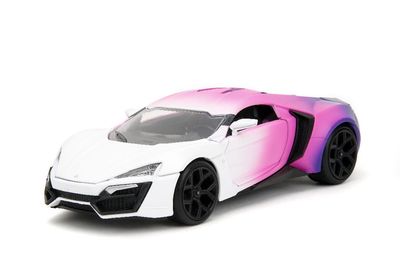 Jada Toys 1/24 Pink Slips Lykan HyperSport with Base
