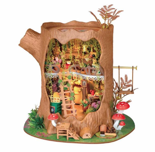 Robotime Rolife Fairytale Tree House DIY Miniature House Kit
