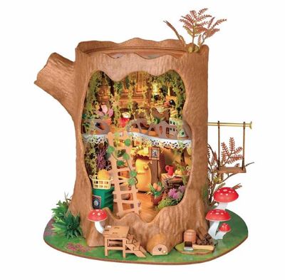 Robotime Rolife Fairytale Tree House DIY Miniature House Kit